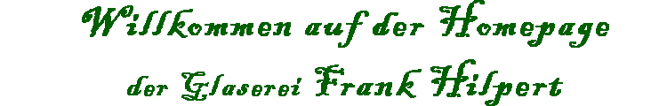 willkommen
